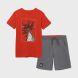 Комплект: шорты, футболка для мальчика Mayoral, Серый, 140