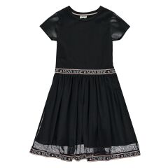 Платье, Черный, 128