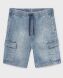 Джинсовые шорты для мальчика Mayoral, Испания, Голубой, 140