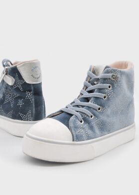 Кеди високі для дівчинки Mayoral, Джинсовий, 33