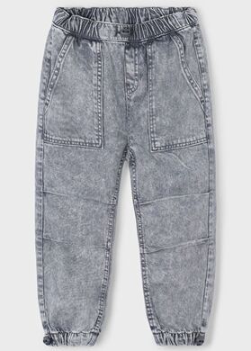 Джинсы для мальчика Mayoral, Серый, 110