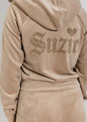 Костюм:кенгурушка+штани для дівчинки Джойс SUZIE, Бежевий, 146