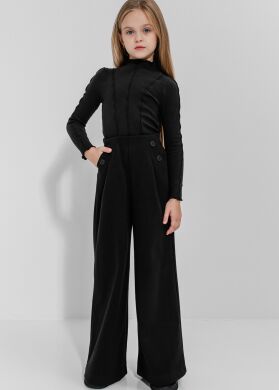 Штани теплі для дівчинки Авіра SUZIE, Чорний, 110