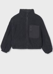 Куртка бомбер для дівчинки Mayoral, Чорний, 128