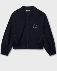 Пуловер для дівчинки Mayoral, Іспанія, Чорний, 128