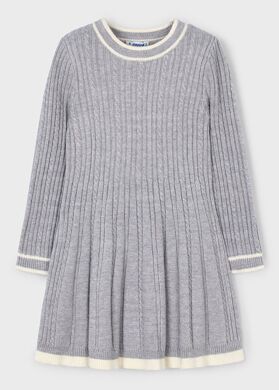 Сукня в'язана для дівчинки Mayoral, Сірий, 122