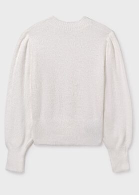 Свитер для девочки Mayoral, Кремовый, 128