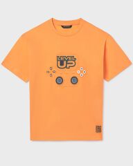 Футболка для хлопчика Mayoral, Іспанія, Помаранчевий, 140