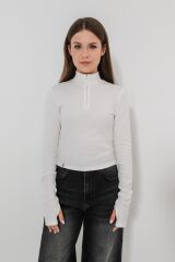 Гольф для девочки Мишель SUZIE, Молочний, 164