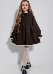 Плаття дитяче Лінея SUZIE, Шоколадний, 116