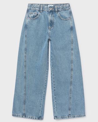 Джинси для дівчинки Mayoral, Іспанія, Блакитний, 128