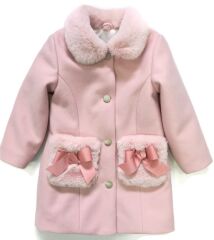 Пальто, Розовый, 134