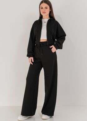 Костюм:кенгурушка+штаны для девочки Кенсли SUZIE, Черный, 140