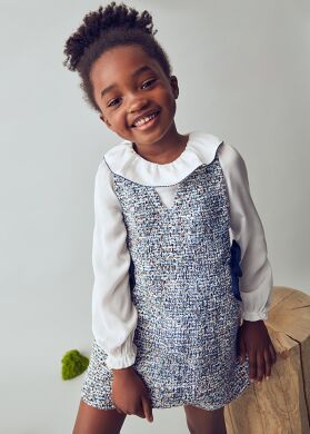 Платье для девочки Mayoral, Синий, 110