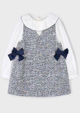 Платье для девочки Mayoral, Синий, 110