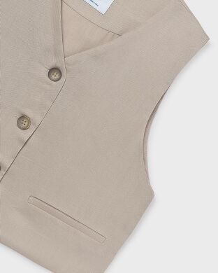 Жилет для девочки Mayoral, Испания, Пісочний, 128