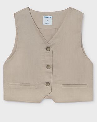 Жилет для девочки Mayoral, Испания, Пісочний, 128
