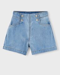 Шорти джинсові для дівчинки Mayoral, Іспанія, Блакитний, 116