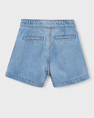 Джинсовые шорты для девочки Mayoral, Испания, Голубой, 116