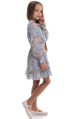 Платье для девочки Белль SUZIE, Голубой, 146