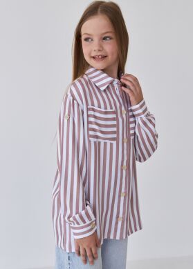 Сорочка для дівчинки Cyntia Brilliant, Пудровий, 164