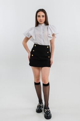 Юбка-шорты для девочки Рипли SUZIE, Черный, 146