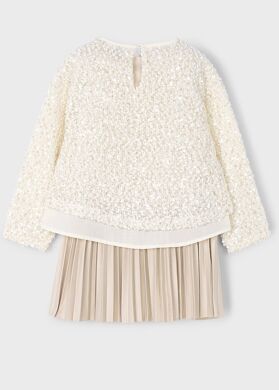 Платье для девочки Mayoral, Пісочний, 110