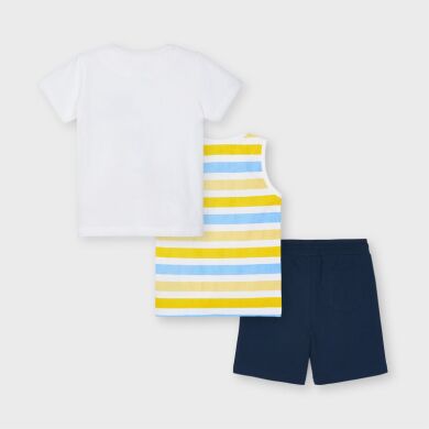 Комплект: шорты + футболка 2 шт. для мальчика Mayoral, Жёлтый, 134