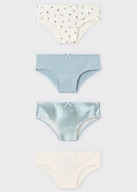 Труси 4 шт. для дівчинки Mayoral, Блакитний, 162