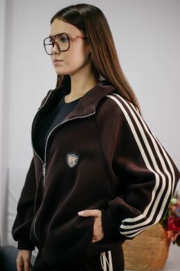 Костюм утепленный для девочки MADLEN, Шоколадний, 140