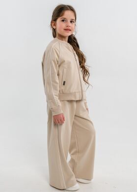 Костюм спортивный для девочки Амель SUZIE, Бежевый, 122