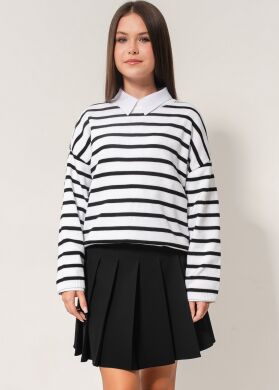 Свитер для девочки Шеридан SUZIE, Молочний, 134