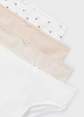 Труси 4 шт. для дівчинки Mayoral, Пісочний, 162