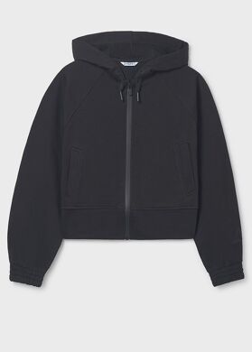 Зіп-худі для дівчинки Mayoral, Чорний, 128